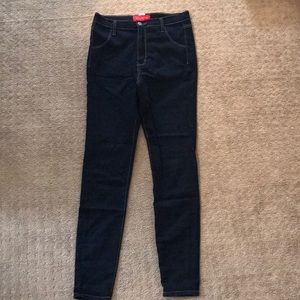 High waisted jeggings